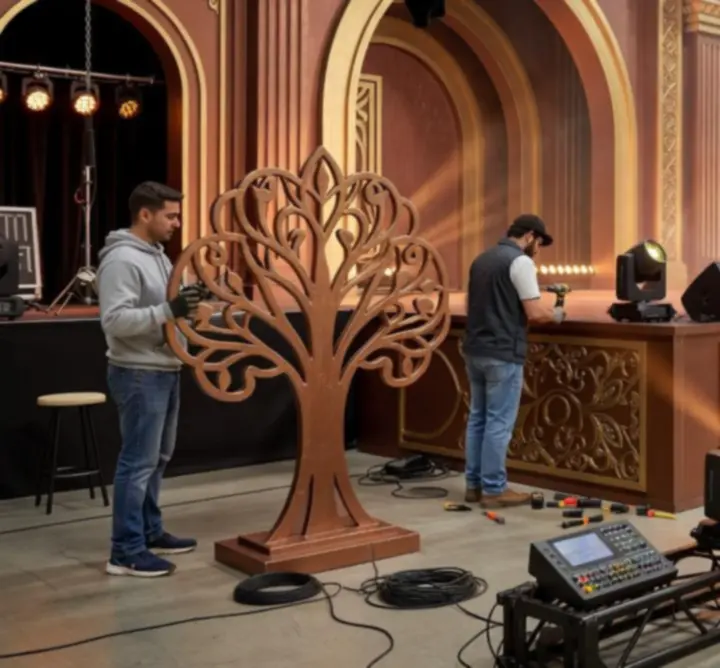 Profesjonalna scenografia i oświetlenie eventowe